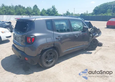 2017 Jeep Renegade Sport Fwd из США, поврежденный, VIN ZACCJAAB6HPF86841